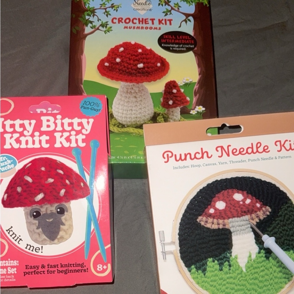 Mushroom Craft Kit Set